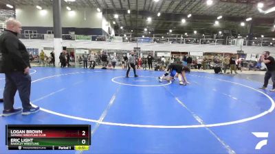 210 Max Semifinal - Eric Light, Rakoczy Wrestling vs Logan Brown, Samurai Wrestling Club