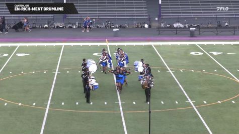 EN-RICH-MENT Drumline at 2024 Bluecoats Opening Night Community Celebration