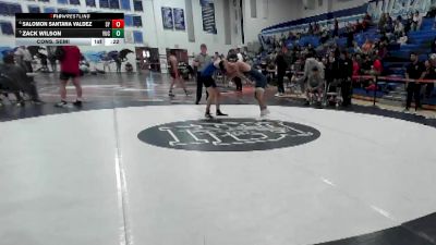 126 lbs Cons. Semi - Zack Wilson, Yucaipa vs Salomon Santana Valdez, San Ysidro