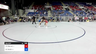 124 lbs Cons 16 #2 - Rianna Bernal, CA vs Raenah Smith, WA