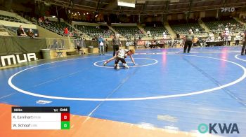 88 lbs Final - Kash Earnhart, Roland Youth League Wrestling vs Weston Schopf, Lions Wrestling Academy