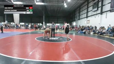 190 lbs Allday - Roman Calvani, SOUTH AUGUSTA WRESTLING vs Asa Doyle, RED LION WRESTLING CLUB