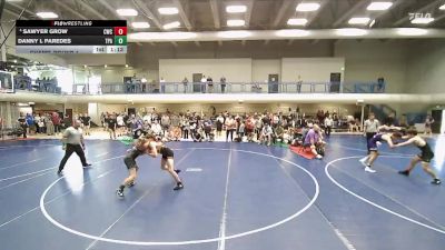144 lbs Champ. Round 1 - Danny L Paredes, Team Pride Academy vs Sawyer Grow, Champions Wrestling Club