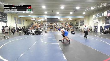 150 lbs Cons. Round 2 - Michael Jimenez, La Quinta vs Oliver Coryell, Fountain Valley