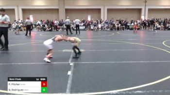 50 lbs Semifinal - Paxton Pitcher, Sanderson Wr Acd vs Braxton Rodriguez, Grindhouse WC