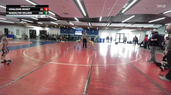 68 lbs Quarterfinal - Athaleene Hickey, Small Town Grims vs Maddilynn Willden, 208 Badgers Wrestling Club