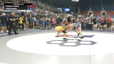 145 lbs Quarters - Yamilett Cortez, Arizona vs Piper Sandell, Illinois