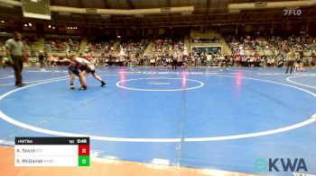 Round Of 16 - Atlas Sayre, Owasso Takedown Club vs Sawyer McDaniel, Newcastle Youth Wrestling