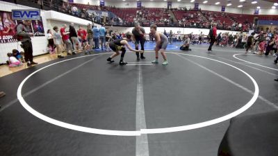 100 lbs Round Of 16 - Frankie Tartaglione, Choctaw Ironman Youth Wrestling vs Wyatt Strick, Lawrence Elite