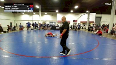 88 lbs Gabriel Viloria, Oklahoma Red vs Dustin Alvarado, Colorado