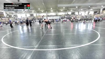 112 lbs Cons. Round 2 - Anyston Douglas, Rabbit Wrestling Club vs Edy Phillips, Elite Wrestling Academy