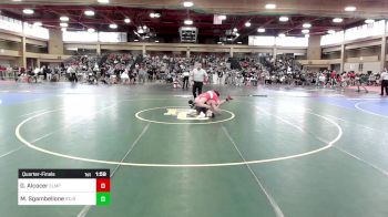 138 lbs Quarterfinal - Gabe Alcocer, Elmwood Park vs Mateo Sgambellone, St. Joseph Regional