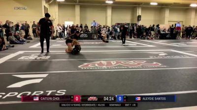 Caitlyn Choi vs Aleydie Santos 2025 ADCC Charlotte Open