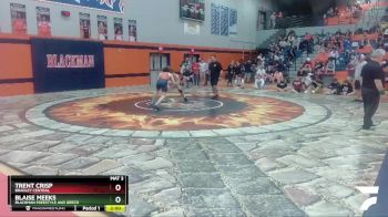 170 lbs Quarterfinal - Trent Crisp, Bradley Central vs Blaise Meeks, Blackman Freestyle And Greco