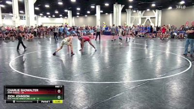 144 lbs Round 1 (6 Team) - Zion Johnson, Dog Pound Wrestling Club vs Charlie Showalter, Iowa Hawks