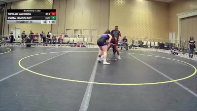 123 lbs Round Of 16 - Nevaeh Lavarias, O2 Rhino WC vs Emma Jampolsky, East Valley WC