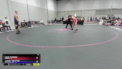 190 lbs Placement Matches (8 Team) - Jack Godbee, Georgia vs Jaxon Trotter, Oklahoma Red