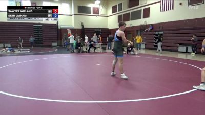142.6-151.7 Champ. Round 1 - Sawyer Wieland, Indee Mat Club vs Seth Latham, Oelwein Wrestling Club