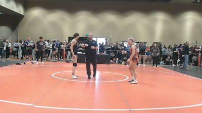 130 lbs Champ. Rd Of 16 - Myah Coleman, Haines Trained vs Layla McGarvin, VTUSAW