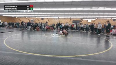 189 lbs Quarterfinal - Jaxon Johnson, Hazleton vs Cooper Zufall, Erin