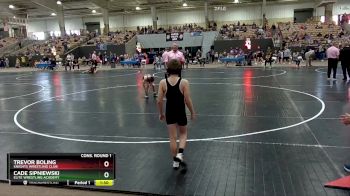 75 lbs Cons. Round 1 - Trevor Boling, Knights Wrestling Club vs Cade Sipniewski, Elite Wrestling Academy