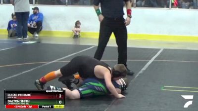 Quarterfinal - Lucas McDade, Utica WC vs Dalton Smith, Lapeer Lightning WC