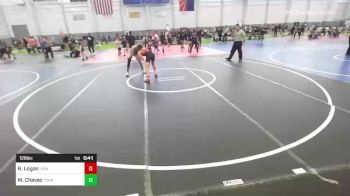 126 lbs 5th Place - Rico Logan, Lions WC vs Michael Chavez, Young Guns