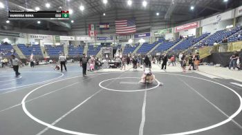 116 lbs Semifinal - Allison McDaniel, Wrecking Crew vs Sydney Huber, Matpac Wrestling ND