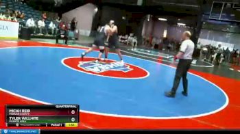 3 lbs Quarterfinal - Tyler Willhite, Monroe Area vs Micah Reid, Morgan County