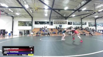 131 lbs 7th Place Match - Katrina Hurtado, Morton vs Jenna Thompson, Trine