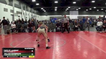 95 lbs Quarterfinals (8 Team) - William Bainbridge, Thorn Wrestling (MN) vs Tate St. Laurent, Outlaws Xtreme