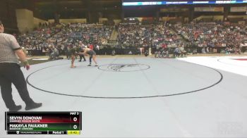 145 lbs Cons. Semi - Sevyn Donovan, Shawnee Mission South vs Makayla Faulkner, Basehor-Linwood