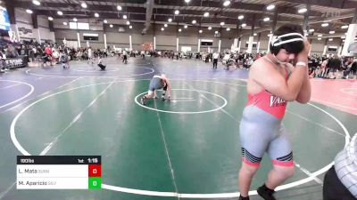 190 lbs Round Of 16 - Lucas Mata, Sunnyside vs Marcelo Aparicio, Silverback WC