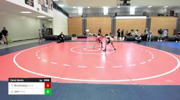 106 lbs Consolation - Tyler McCleskey, Georgia vs Javen Jett, Pedraza Wrestling