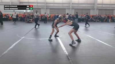 88 lbs Quarterfinals (8 Team) - Raige Morrison, Neighborhood Wrestling vs Bryce Donahue, Donahue WA