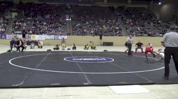 120 lbs 1st Place Match - Christian Delos Santos, John Hardin vs Ethan Davis, Grant County