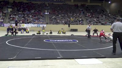 120 lbs 1st Place Match - Christian Delos Santos, John Hardin vs Ethan Davis, Grant County