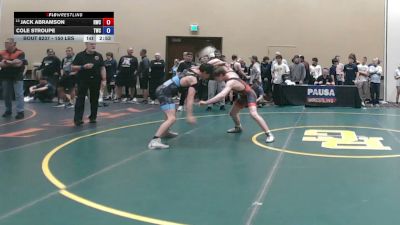 150 lbs Champ. Rd Of 32 - Jack Abramson, Ruthless Wrestling Club vs Cole Stroupe, Tiger Wrestling Club