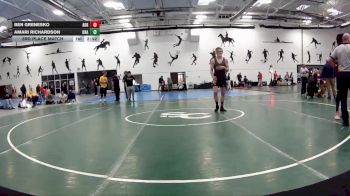 184 lbs 3rd Place Match - Amari Richardson, Unattached vs Ben Grenesko, Adrian