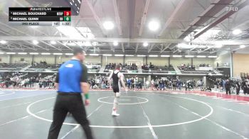 113 lbs 3rd Place - Michael Bouchard, Mt. Hope vs Michael Quinn, Bishop Hendricken