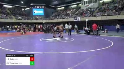 189 lbs Round Of 16 - Dasean Butts, Middletown, MD vs Keeran Timerman, Canastota, NY