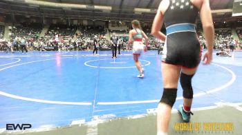 94 lbs Semifinal - Emerson Rollings, Tulsa Blue T Panthers vs Gwen Briggs, Surfside RTC
