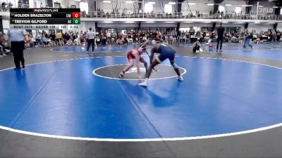 Silver 149 lbs Champ. Round 2 - Holden Brazelton, Coe vs Trevion Gilford, Augustana (IL)