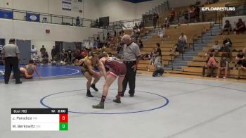 138 lbs Semifinal - Jeremy Paradice, The Storm Wrestling Center vs Will Berkowitz, C2x