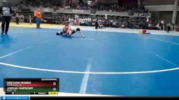 115 lbs Quarterfinals (8 Team) - Jordan Hartkopf, Foley vs Greyson Morris, Monticello