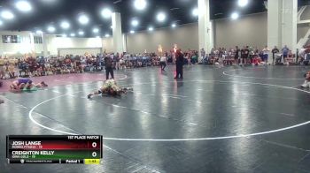 175 lbs Finals (2 Team) - Josh Lange, Morris Fitness vs Creighton Kelly, Iowa Gold