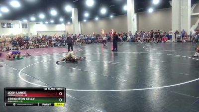 175 lbs Finals (2 Team) - Josh Lange, Morris Fitness vs Creighton Kelly, Iowa Gold