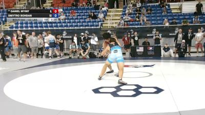 132 lbs Champ. Rd Of 64 - Daniel Myint, Illinois vs Dmytro Bohdan, New Jersey