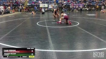 1 - 150 lbs Cons. Semi - Zane Perkins, George Wythe (Wytheville) vs Mason McCoy, Eastside