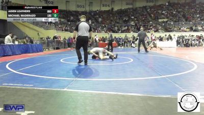 113 lbs Round Of 128 - Aiden Leathers, Union JH vs Michael Maderazo, Lincoln Christian